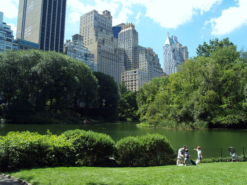 central park new york city. Lower Central Park in New York