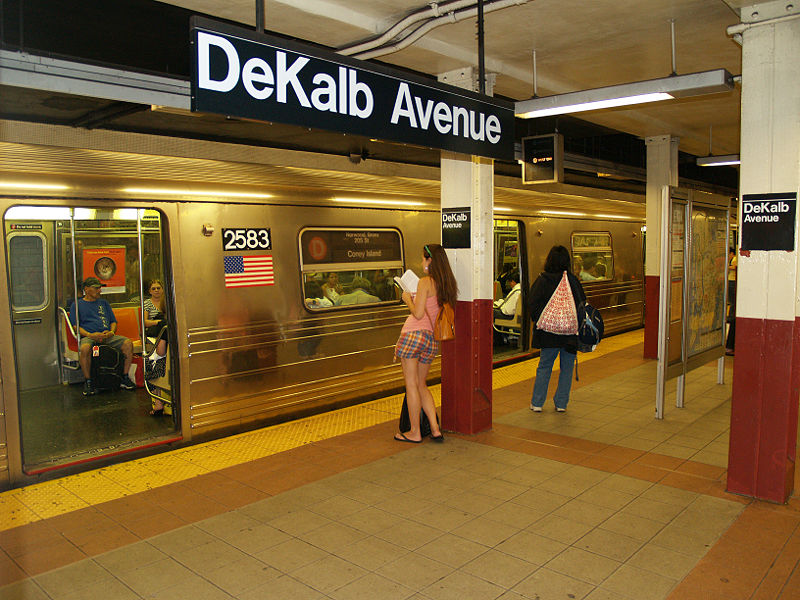 new york city subway. New York City Subway DeKalb