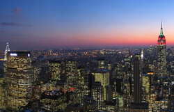 Skyline of New York City