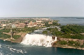 American Falls and Bridal Veil Falls