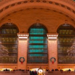 The northern end of the main concourse of Grand Central Terminal in detail, New York City ny nyc.