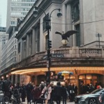A Vanderbilt Eagle at Grand Central Terminal New York City ny nyc
