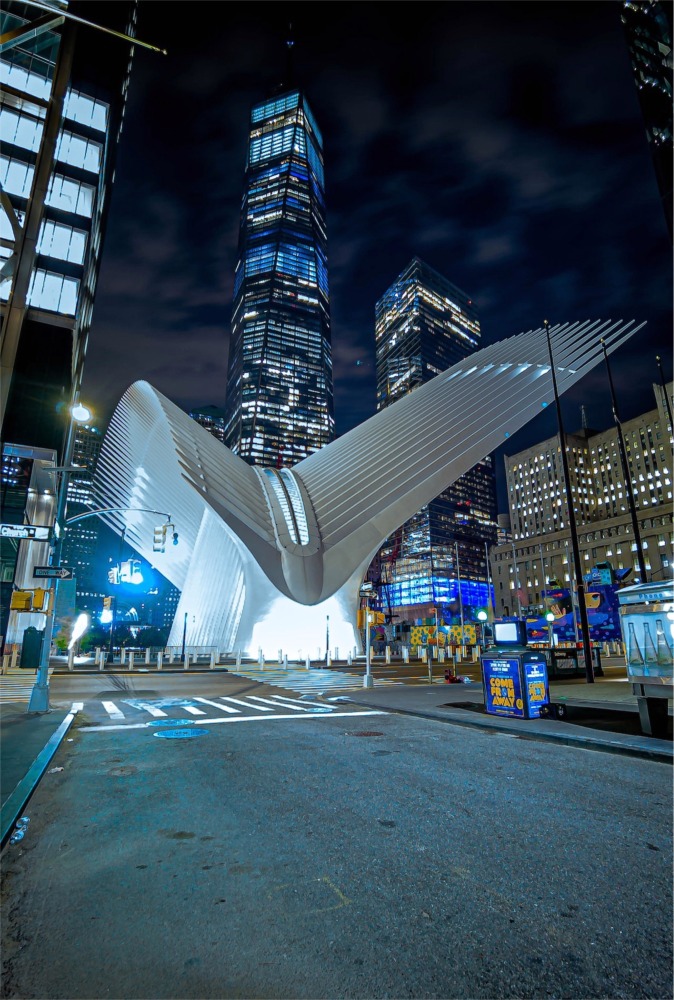 Oculus Wings, One World Trade Center, Path Station, Manhattan, New York City, NYC.