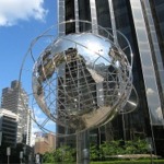 The Globe Sculpture at Columbus Circle