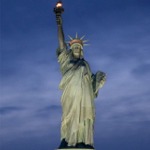 The Statue of Liberty, Liberty Island, NYC.