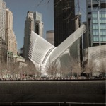 National September 11 Memorial & Museum and the Oculus Wings, New York.