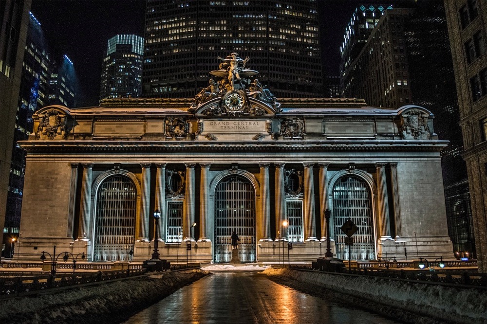 Grand Central Terminal 42nd Street Facade, Manhattan, New York.