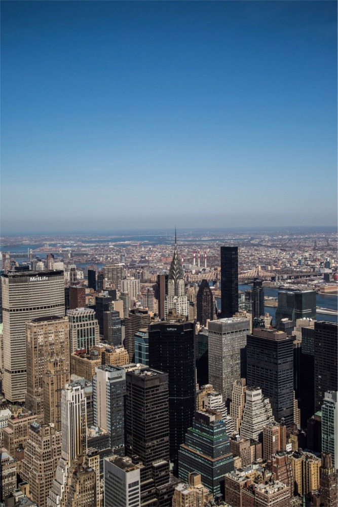 Chrysler Building Manhattan Cityscape, New York.