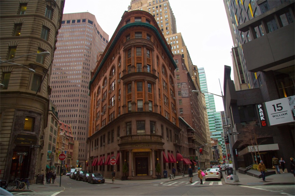Delmonicos Restaurant, Manhattan, New York.