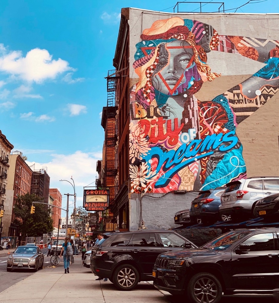 Big City of Dreams Mural by Tristan Eaton, New York.