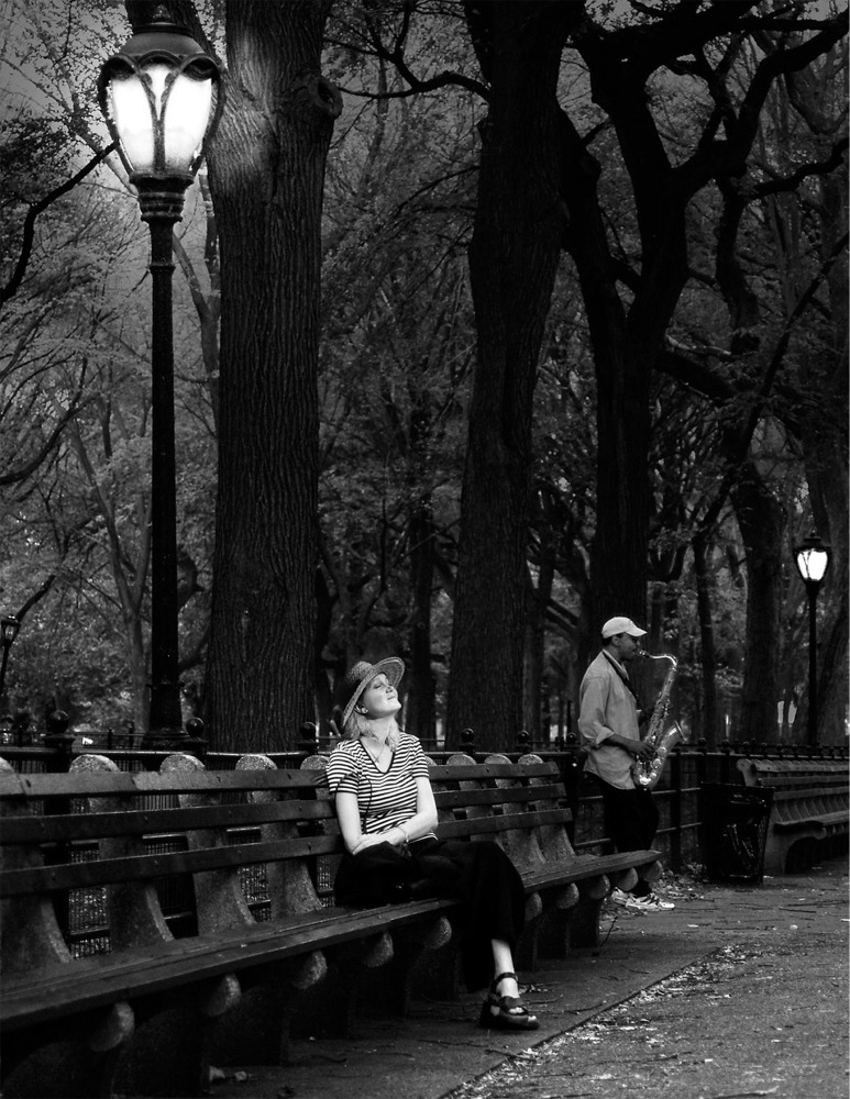 Music in Central Park, Manhattan, New York City.