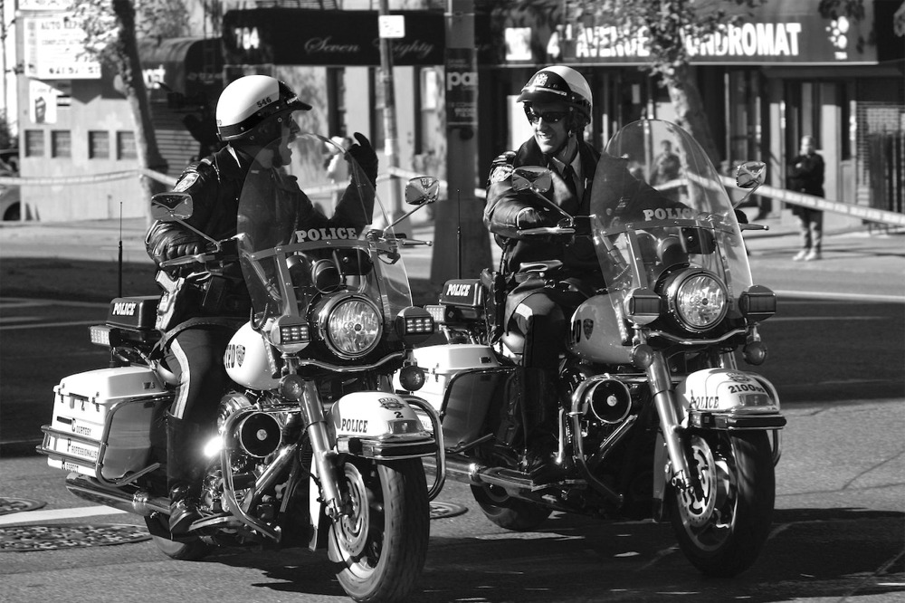 NYPD Highway Patrol Motorcycle Unit, New York.