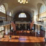Great Hall, Ellis Island, New York.