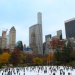 Wollman Rink in Central Park, Manhattan, New York City.