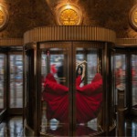 Empire State Building Art Deco Entrance, New York City.