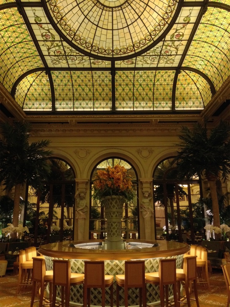 The Palm Court, Plaza Hotel, New York, NYC.