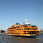 Staten Island Ferry New York Harbor.