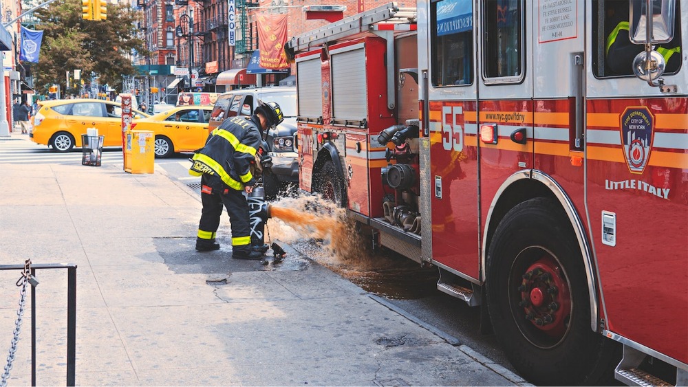 FDNY Engine 55, Lower East Side, Manhattan, New York City.