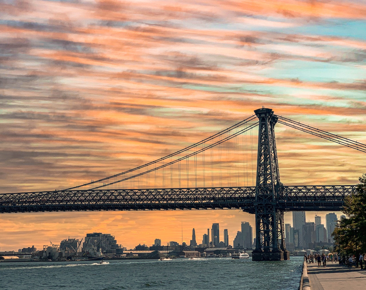 Williamsburg Bridge, New York.